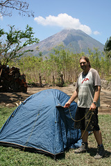 Camping in a Volcano's Shadow