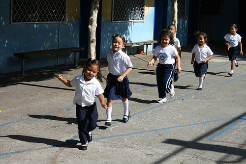 The Youngest Out For Exercise