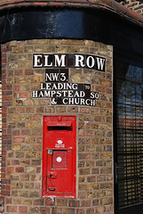 Elm Row NW3 Leading to Hampstead Sq & Church
