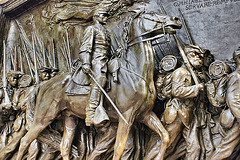 Memorial to Robert Gould Shaw and the 54th Regiment – Beacon Street, Boston, Massachusetts