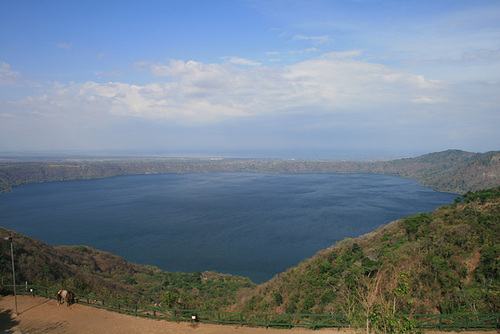 View Over Massive Crater Lake