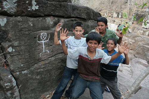 Sundry Guides Bring A Petroglyph To Life