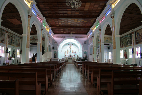 Church Interior, San Rafael del Norte