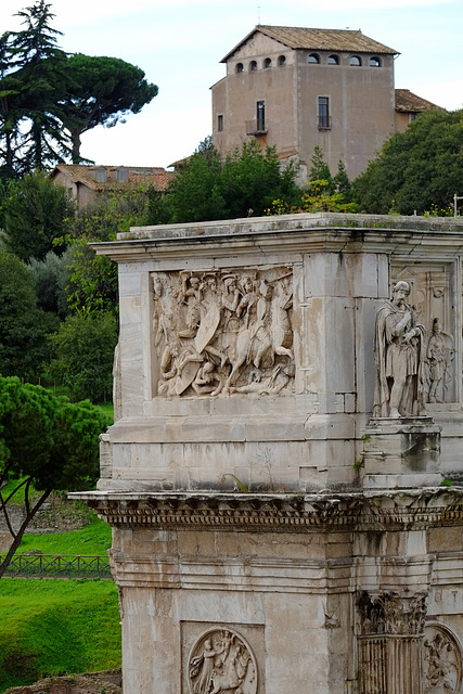 Rome Honeymoon Fuji XE-1 Palatine Hill 1 Arch of Constantine