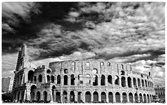 Rome Honeymoon Fuji XE-1 Colosseum 9 mono