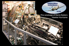 Hawker Hurricane wreckage - Tangmere Museum -  6.8.2014