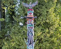 Ga'akstalas Totem Pole – Stanley Park, Vancouver, British Columbia