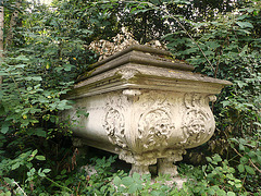 abney park cemetery, hackney, london,fancy sarcophagus of john jay, 1879