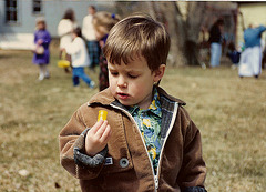 Owen, Easter Egg Hunt 1992