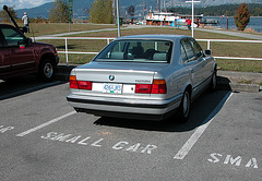 In Vancouver a BMW 5-series is a Small Car