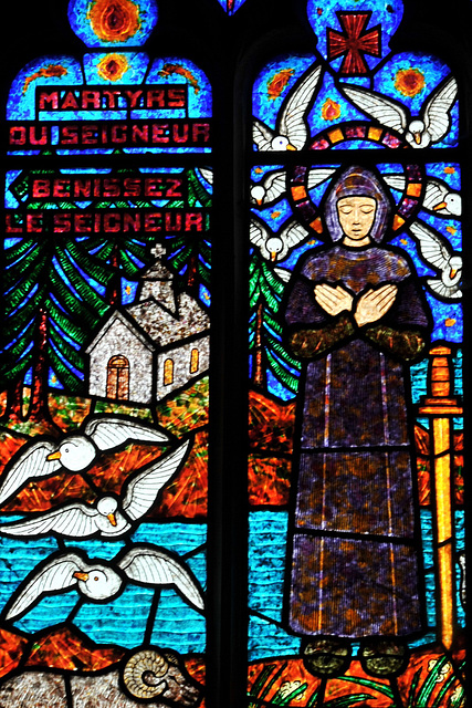 St-Hélier par F. Décorchemont - Eglise de Beuzeville