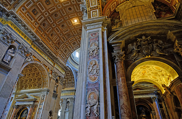Rome Honeymoon Fuji XE-1 St Peter's Basilica 12