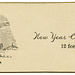 A Happy New Year, Card No. 12, 12 for 10c.