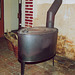 Scandinavian wood stove