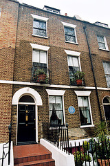 The house of Captain Bligh in London