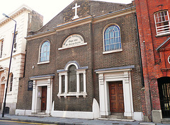 st.george's lutheran chapel, alie st., london