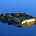 Lochindorb Castle Reflections - Aerial