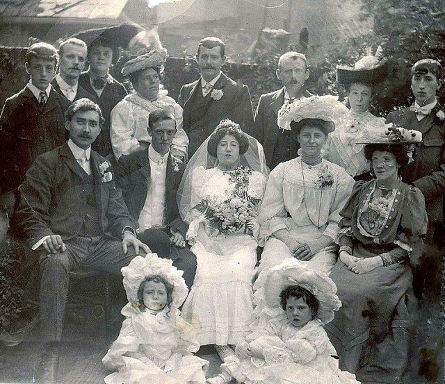Marriage of George Frederick Major and Emma Morris, Jul - Sept 1906, Shoreditch. London, UK