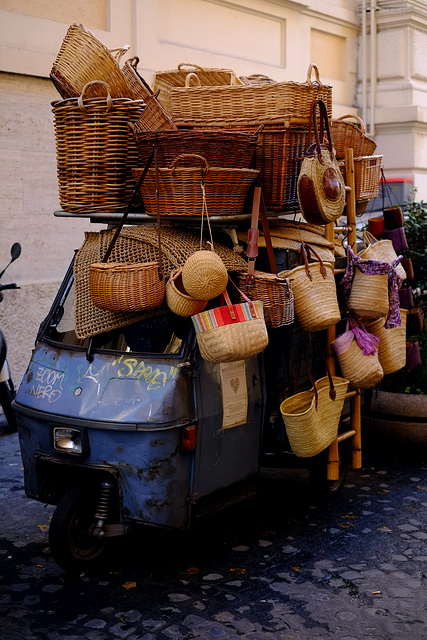 Rome Honeymoon Fuji XE-1 Baskets 2