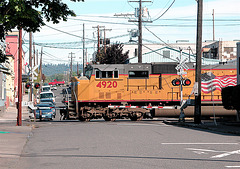 Union Pacific 4920 in Portland