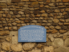 Chapter House Plaque