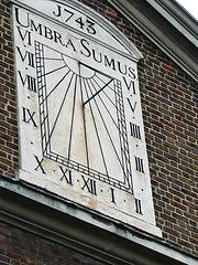 umbra sumus, fournier st. chapel, stepney, london