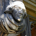 Bust outside Lambeth Palace Library