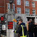 Picketting at Euston Fire Station