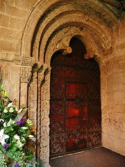ely cathedral , monks' door