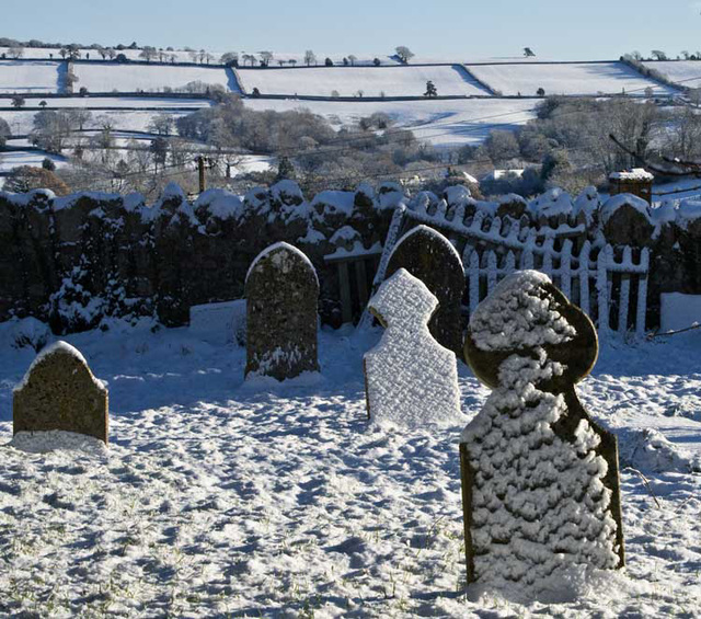 winter churchyard #2