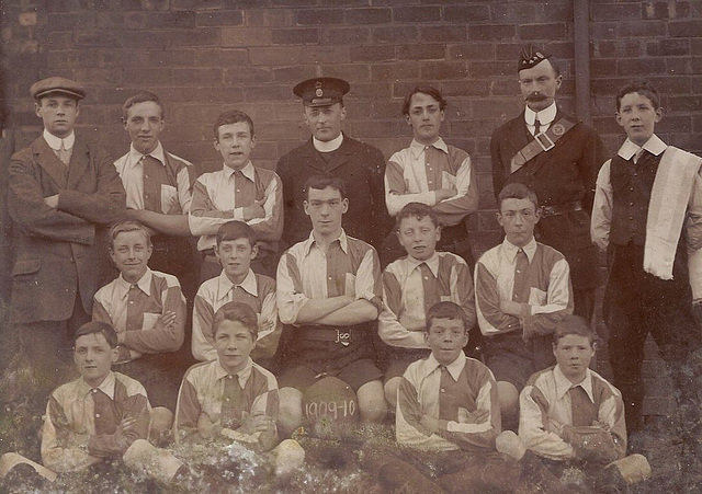 Soccer/Football Team. 1909-10