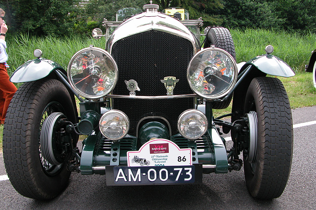 National Oldtimer Day in Holland: 1948 Bentley Petersons sportcar