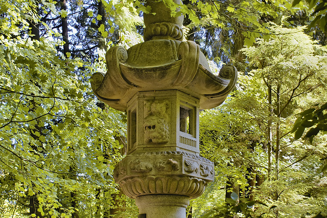 Ipernity Kasuga Lantern Nitobe Memorial Gardens Vancouver