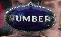 National Oldtimer Day in Holland: badge of a 1931 Humber Royal Pullman