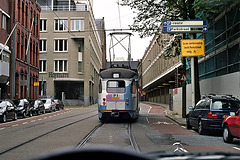 Old PCC tram in the Hague