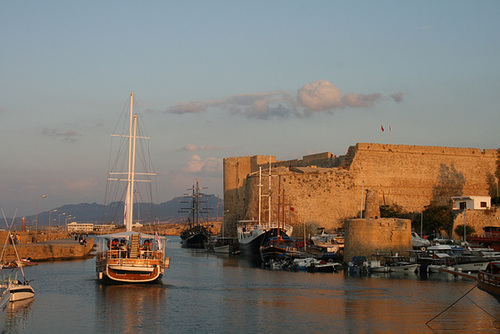 Dusk At Kyrenia Harbour