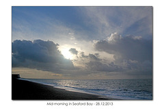 Mid morning - Seaford Bay - 28.12.2013