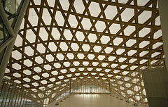 Pompidou under the roof