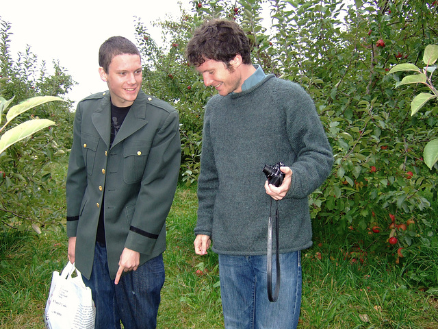 Max and Colin, October 2009