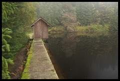 Le barrage du Glaswaldsee Forêt-Noire
