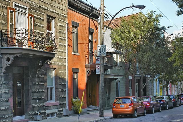 Drolet Street Below Rachel – Montréal, Québec
