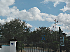 Gate at Kinsman Stable..