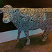 mosaic cow