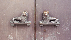 Door handles of the National Theatre in Munich