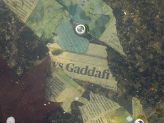 Gaddafi is sunk