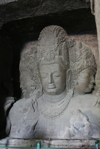 Shiva Bust, Elephanta Island