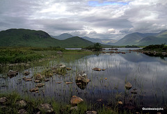 Lochan nah Achlaise and Meall Beag in the distance 3 exp 2EV separation 100 ASA f 22 with tripod