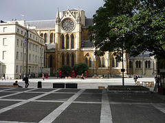 Byng Place. Looking north to Christ the King