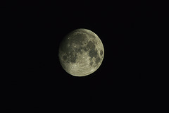 Post-Processed Moon, Three Days Before Full