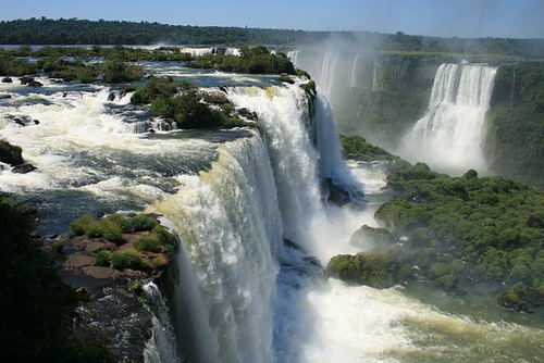 At the Rim, Brazilian Side of Iguassu